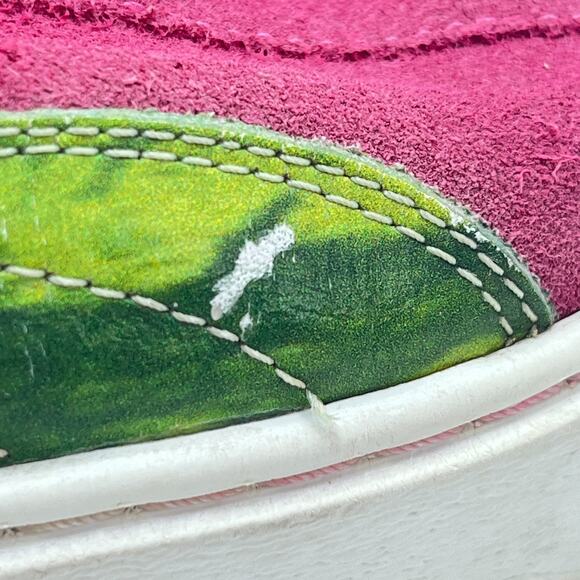 Puma Suede Platform Trace Pink Green Accents Sneakers 36473201 Youth Size 7C - Picture 9 of 12
